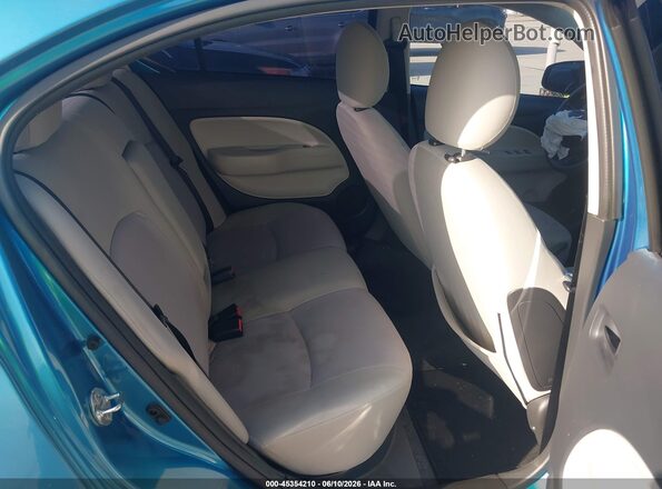 ML32F3FJ1KHF18976 2019 MITSUBISHI MIRAGE G4 Blue Vista de la etiqueta del VIN