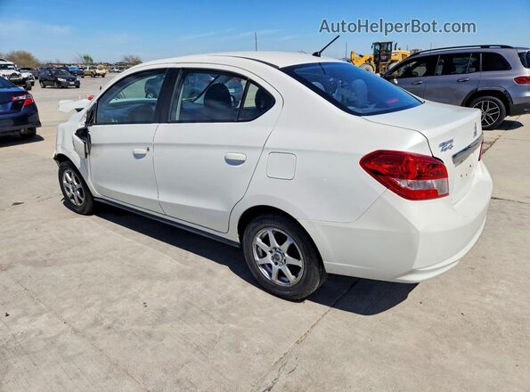 ML32F3FJ1LHF02259 2020 MITSUBISHI MIRAGE White უკანა მარცხენა