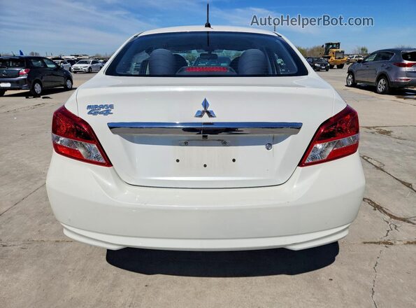 ML32F3FJ1LHF02259 2020 MITSUBISHI MIRAGE White უკანა ხედი