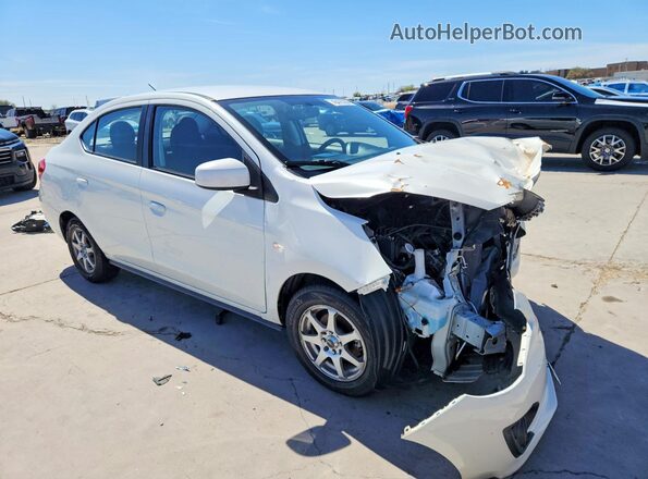 ML32F3FJ1LHF02259 2020 MITSUBISHI MIRAGE White წინა მარჯვენა