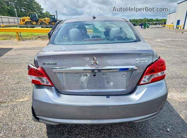 ML32F3FJ2HH001370 2017 MITSUBISHI MIRAGE Gray Widok z tyłu