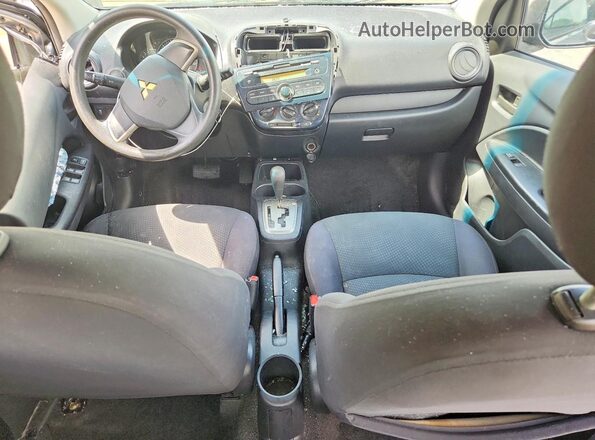 ML32F3FJ2HH001370 2017 MITSUBISHI MIRAGE Gray Widok deski rozdzielczej