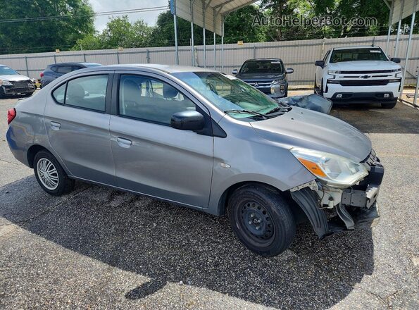 ML32F3FJ2HH001370 2017 MITSUBISHI MIRAGE Gray Przód prawy
