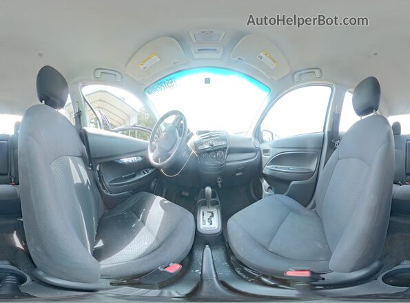 ML32F3FJ2HH001370 2017 MITSUBISHI MIRAGE Gray Widok naklejki z numerem VIN
