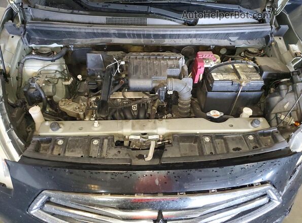 ML32F3FJ2HHF18610 2017 MITSUBISHI MIRAGE Black Vista interior trasera