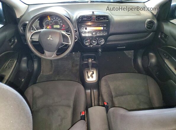 ML32F3FJ2HHF18610 2017 MITSUBISHI MIRAGE Black Vista del salpicadero