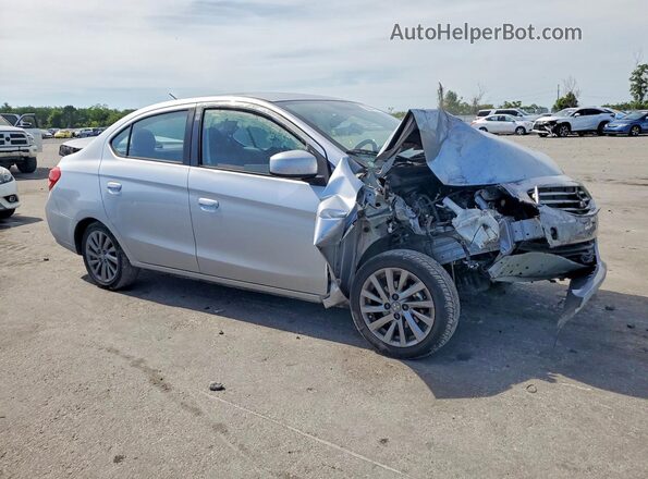 ML32F3FJ2JHF10853 2018 MITSUBISHI MIRAGE Silver Передня права чверть