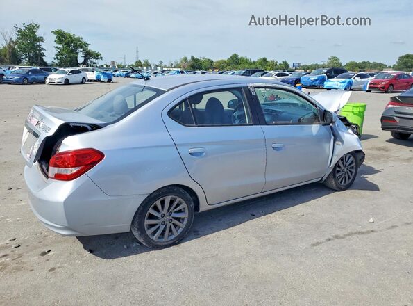 ML32F3FJ2JHF10853 2018 MITSUBISHI MIRAGE Silver Задня права чверть