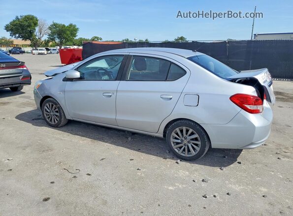 ML32F3FJ2JHF10853 2018 MITSUBISHI MIRAGE Silver Задня ліва чверть