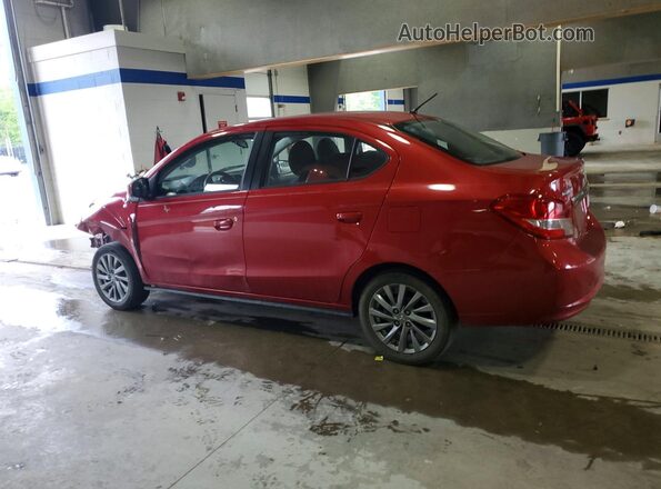 ML32F3FJ2KHF10420 2019 MITSUBISHI MIRAGE Red Задня ліва чверть