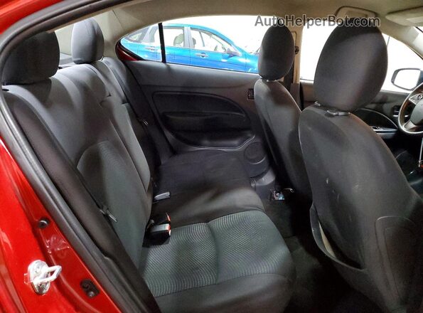 ML32F3FJ2KHF12829 2019 MITSUBISHI MIRAGE Red Հետևի նստատեղերի տեսք