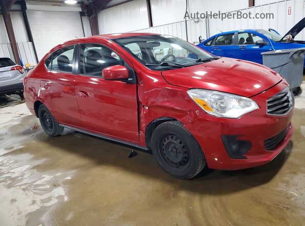 ML32F3FJ2KHF12829 2019 MITSUBISHI MIRAGE Red Առջևի աջ