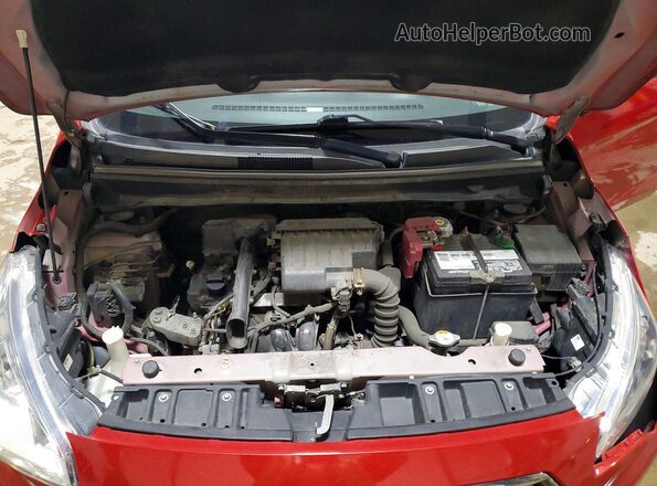 ML32F3FJ2KHF12829 2019 MITSUBISHI MIRAGE Red Սալոնի հետևի տեսք