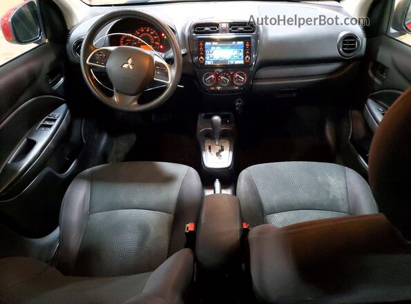 ML32F3FJ2KHF12829 2019 MITSUBISHI MIRAGE Red Առջևի վահանակի տեսք