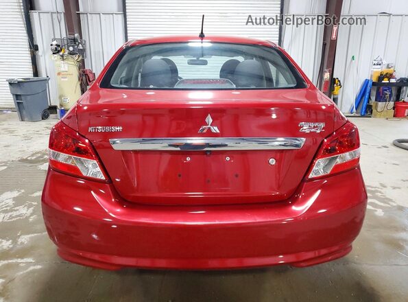ML32F3FJ2KHF12829 2019 MITSUBISHI MIRAGE Red Հետևի տեսք
