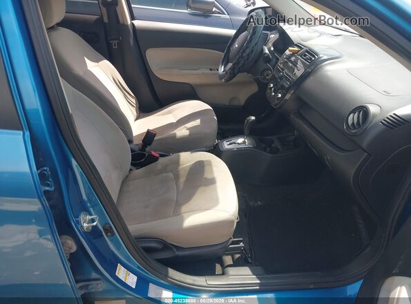 ML32F3FJ3HHF05977 2017 MITSUBISHI MIRAGE G4 Синий Вид салона спереди