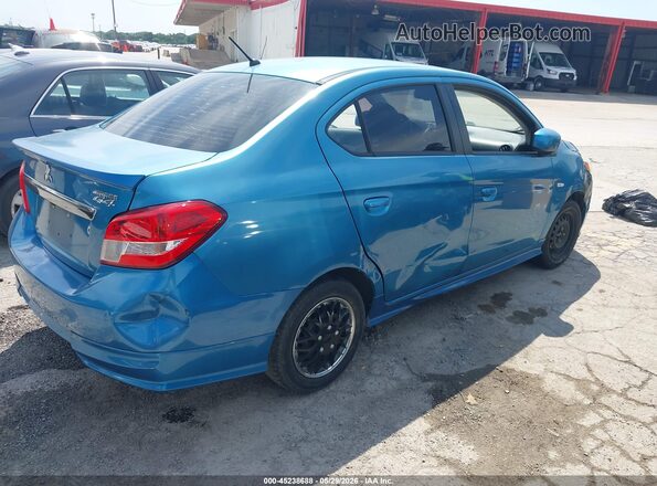 ML32F3FJ3HHF05977 2017 MITSUBISHI MIRAGE G4 Синий Задняя правая четверть