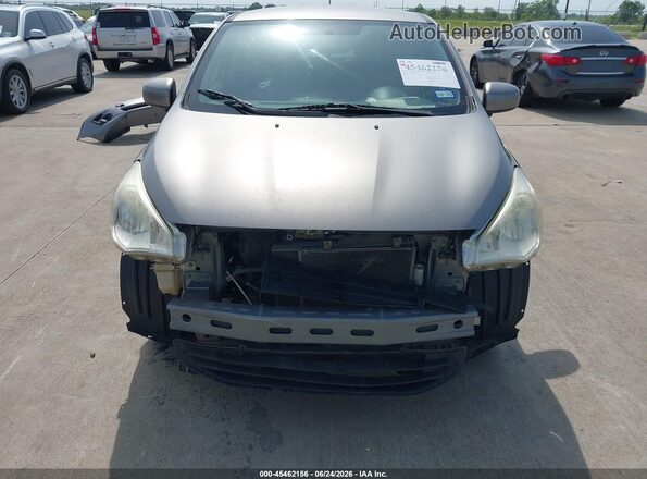 ML32F3FJ3HHF06904 2017 MITSUBISHI MIRAGE G4 Gray Front view