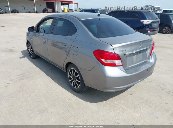 ML32F3FJ3HHF06904 2017 MITSUBISHI MIRAGE G4 Gray Rear left