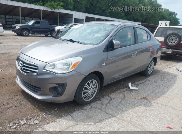 ML32F3FJ3HHF16266 2017 MITSUBISHI MIRAGE G4 Серый Передняя левая четверть