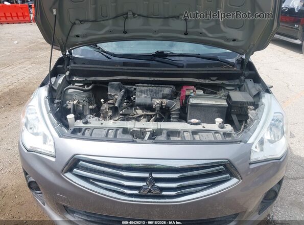 ML32F3FJ3HHF16266 2017 MITSUBISHI MIRAGE G4 Серый Вид сзади