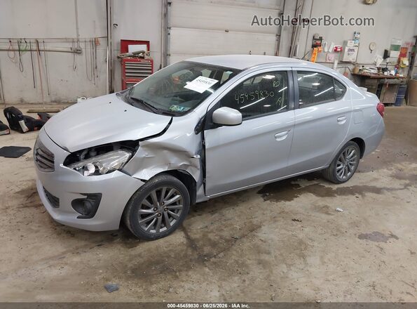 ML32F3FJ3JHF02261 2018 MITSUBISHI MIRAGE G4 Silver წინა მარცხენა ხედი სამი მეოთხედიდან