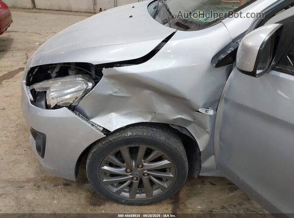 ML32F3FJ3JHF02261 2018 MITSUBISHI MIRAGE G4 Silver წინა ხედი