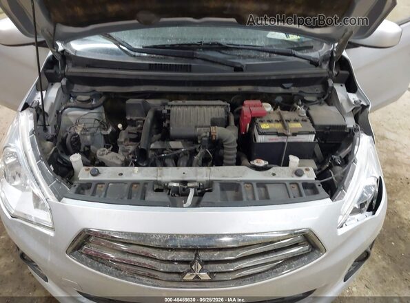 ML32F3FJ3JHF02261 2018 MITSUBISHI MIRAGE G4 Silver უკანა ხედი