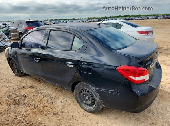 ML32F3FJ4HHF06300 2017 MITSUBISHI MIRAGE Black Tył lewy