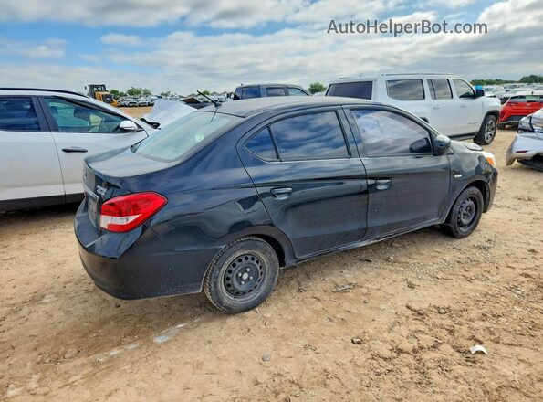 ML32F3FJ4HHF06300 2017 MITSUBISHI MIRAGE Black Tył prawy