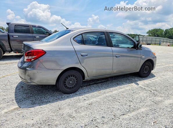 ML32F3FJ4HHF11254 2017 MITSUBISHI MIRAGE Gray Rear right
