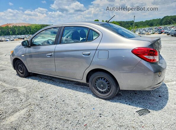 ML32F3FJ4HHF11254 2017 MITSUBISHI MIRAGE Gray Rear left