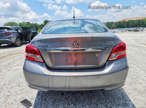 ML32F3FJ4HHF11254 2017 MITSUBISHI MIRAGE Gray Rear view