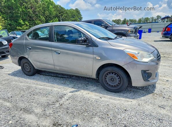 ML32F3FJ4HHF11254 2017 MITSUBISHI MIRAGE Gray Front right
