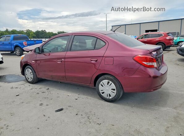 ML32F3FJ4JHF06514 2018 MITSUBISHI MIRAGE Purple Tył lewy
