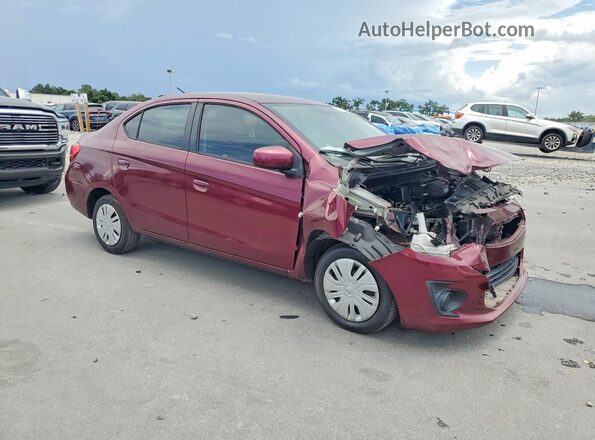 ML32F3FJ4JHF06514 2018 MITSUBISHI MIRAGE Purple Przód prawy