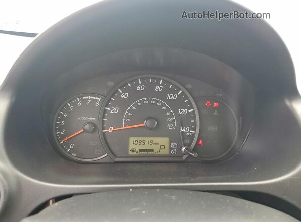 ML32F3FJ4JHF06514 2018 MITSUBISHI MIRAGE Purple Widok zestawu wskaźników