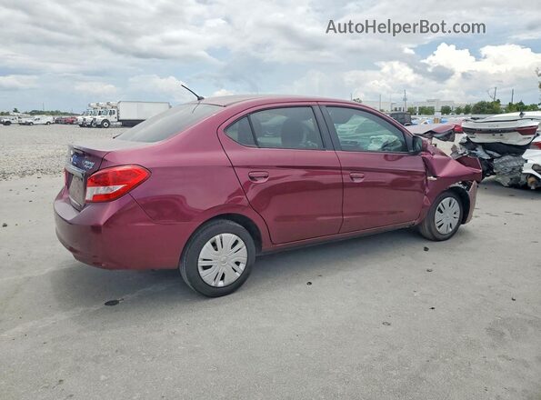 ML32F3FJ4JHF06514 2018 MITSUBISHI MIRAGE Purple Tył prawy