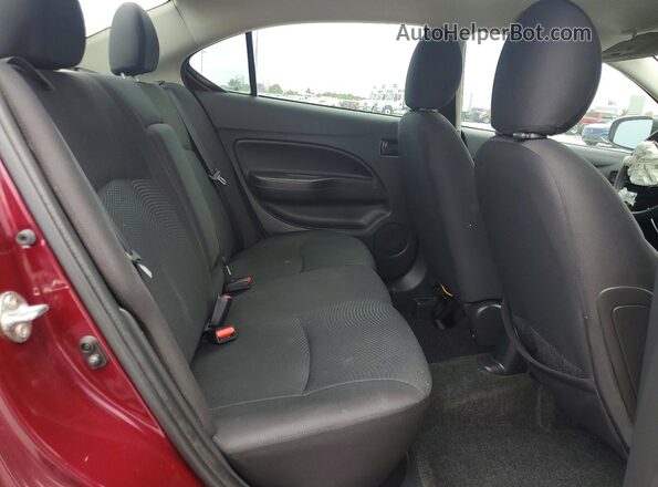 ML32F3FJ4JHF06514 2018 MITSUBISHI MIRAGE Purple Widok tylnych siedzeń