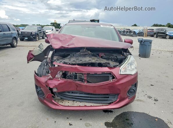 ML32F3FJ4JHF06514 2018 MITSUBISHI MIRAGE Purple Widok z przodu