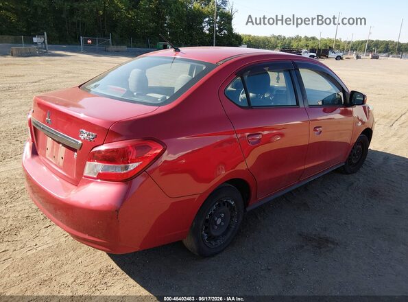 ML32F3FJ4KHF11987 2019 MITSUBISHI MIRAGE G4 Red Задня права чверть