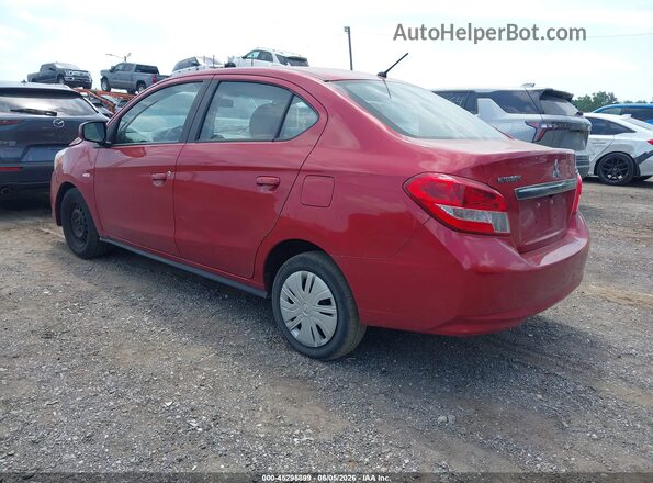ML32F3FJ4KHF15814 2019 MITSUBISHI MIRAGE G4 Красный Задняя левая четверть