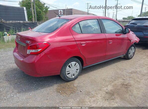 ML32F3FJ4KHF15814 2019 MITSUBISHI MIRAGE G4 Красный Задняя правая четверть