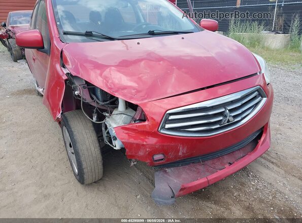 ML32F3FJ4KHF15814 2019 MITSUBISHI MIRAGE G4 Красный Вид спереди