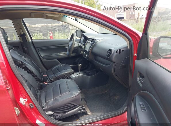 ML32F3FJ4KHF15814 2019 MITSUBISHI MIRAGE G4 Красный Вид салона спереди