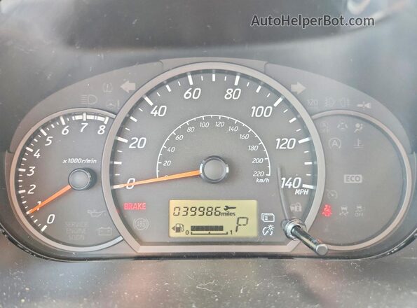 ML32F3FJ4LHF03423 2020 MITSUBISHI MIRAGE Silver Widok zestawu wskaźników