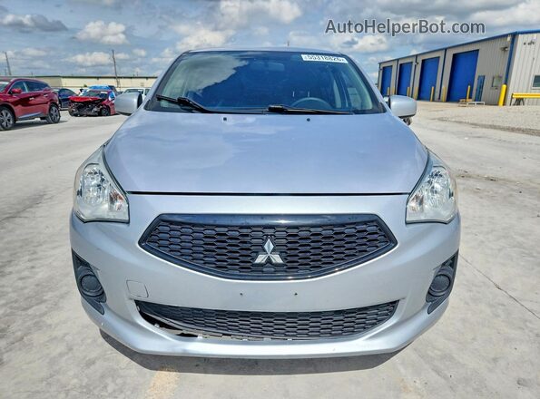 ML32F3FJ4LHF03423 2020 MITSUBISHI MIRAGE Silver Widok z przodu