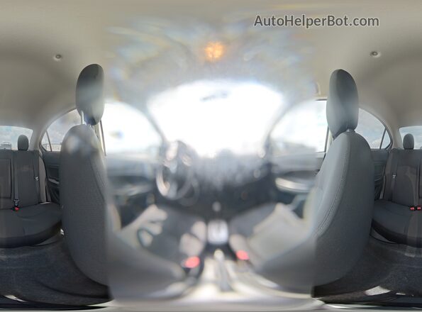 ML32F3FJ4LHF03423 2020 MITSUBISHI MIRAGE Silver Widok naklejki z numerem VIN