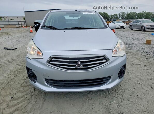 ML32F3FJ5HHF09142 2017 MITSUBISHI MIRAGE Silver Դիմացի տեսք