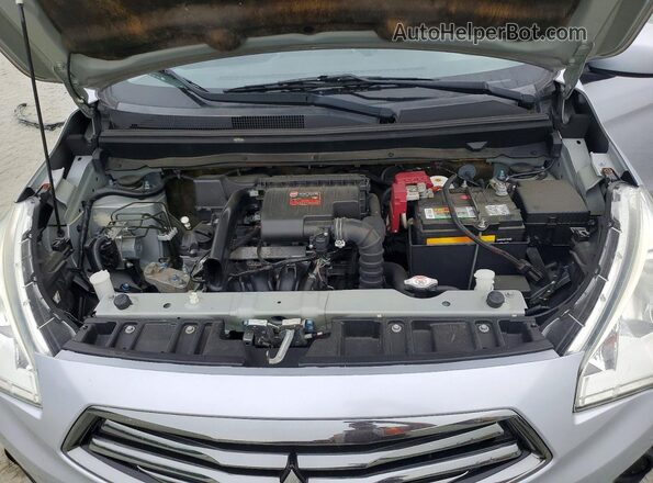 ML32F3FJ5HHF09142 2017 MITSUBISHI MIRAGE Silver Սալոնի հետևի տեսք